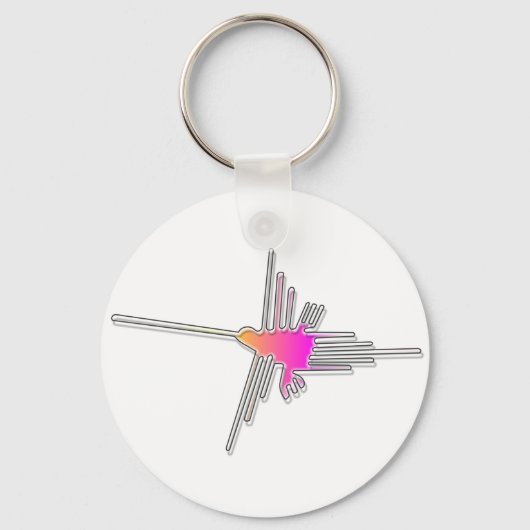 ナスカラインズハミングバード キーホルダー (正面)