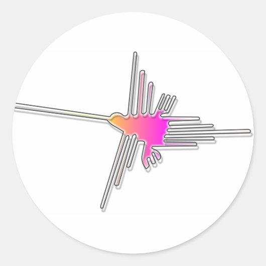 ナスカラインズハミングバード ラウンドシール (正面)