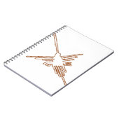 ナスカラインハミングバードスケッチ ノートブック (左側)