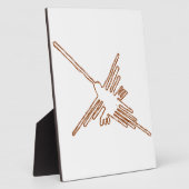 ナスカラインハミングバードスケッチ フォトプラーク (側面)