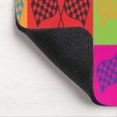 ナスカーのポップアート マウスパッド (コーナー)