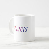 ナスカーの退屈すること コーヒーマグカップ (正面左)