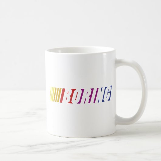 ナスカーの退屈すること コーヒーマグカップ (右)