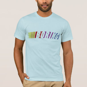 ナスカーの退屈すること Tシャツ