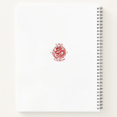 ナスカースパイラルハードカバー ノートブック (裏面)