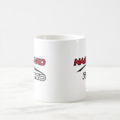 ナスカード型ラジオコーヒーマグ コーヒーマグカップ (中央)