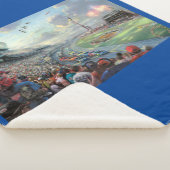 ナスカー毛布 シェルパブランケット (3/4)