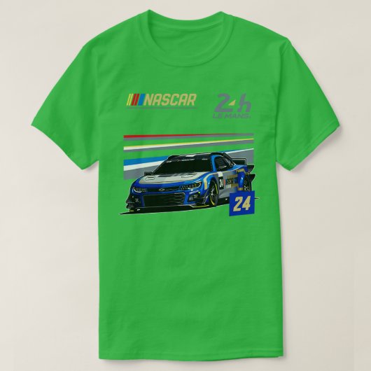 ナスカー24アワーズルマン Tシャツ (デザイン正面)