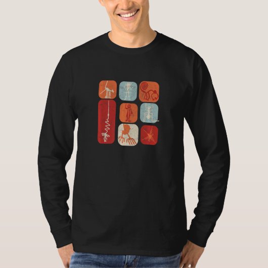ナスカ線 Tシャツ (正面)