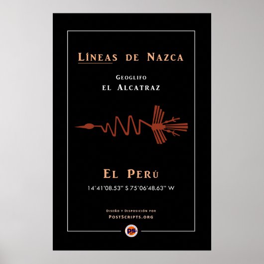 ナスカ・ジオグリフ – アルカトラズ ポスター (正面)