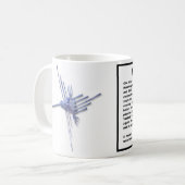 ナスカ・ハミングバードマググラス コーヒーマグカップ (正面左)