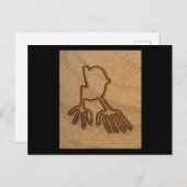 ナスカ・ラインズ・マノス・ハンズ・ナスカ・ラインズ・アート・ジオグリフ ポストカード (正面/裏面)