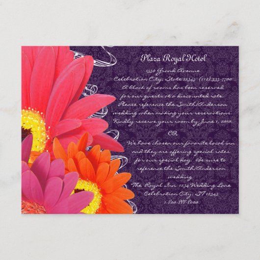 ナスガーベラ エンクロージャーカード (正面)