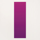 ナスグラデーション色ヨガマット ヨガマット (裏面)