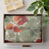 ナスタジウムパターンの組み合わせ 薄葉紙 (ギフト)