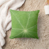 ナスタチウム葉枕 クッション (ブランケット)