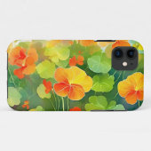 ナスタチウム鮮やか花 Case-Mate iPhoneケース (裏面(横))