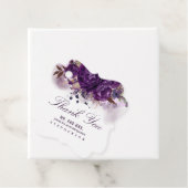 ナスフローラエレガントな結婚式ありがとう フェイバータグ (インサイチュ)