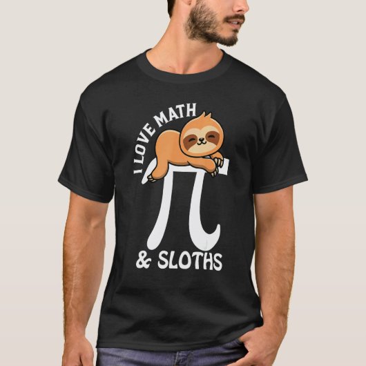 ナスローと数学の日 パイの日 Tシャツ (正面)