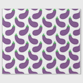 ナス包装紙 ラッピングペーパー (フラット)