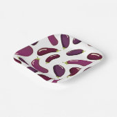 ナス印刷紙プレート ペーパープレート (傾斜あり)