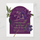 ナス梅パープルフローラフォレストグリーン結婚ズ (正面)