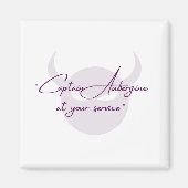 ナス磁石岬 マグネット (正面)