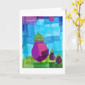 ナス科 カード (黄色い花)