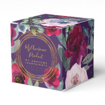 ナス紫のセージ緑のフローラブランド製品