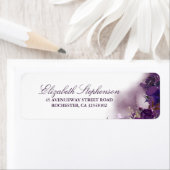 ナス紫フローラ水色 ラベル (インサイチュ)