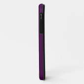 ナス紫無地の色 Case-Mate iPhoneケース (裏面/左)