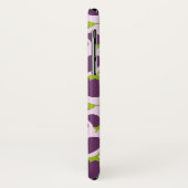 ナス茄子紫色の野菜パターンデザイン Case-Mate iPhoneケース (裏面/左)