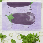 ナス キッチンタオル (折り畳み)