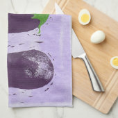 ナス キッチンタオル (四つ折り)