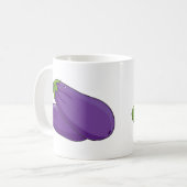 ナス コーヒーマグカップ (正面左)