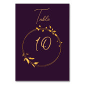 ナス・ゴールデン・サークル2 テーブルナンバー (裏面)