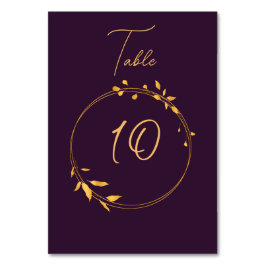 ナス・ゴールデン・サークル2 テーブルナンバー