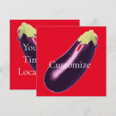 ナス・サンダー_コーブ 招待状 (正面/裏面)