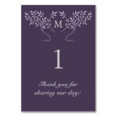 ナス・パープルのライフブランチ テーブルナンバー (正面)