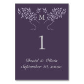 ナス・パープルのライフブランチ テーブルナンバー (裏面)