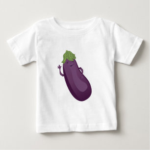 ナス ベビーTシャツ