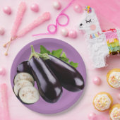 ナス ペーパープレート (パーティー)