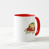 ナスAubgergine Parmパルメザンフーイタリアンド マグカップ (正面右)