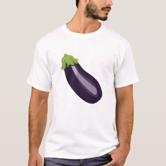 ナスEmoji Tシャツ