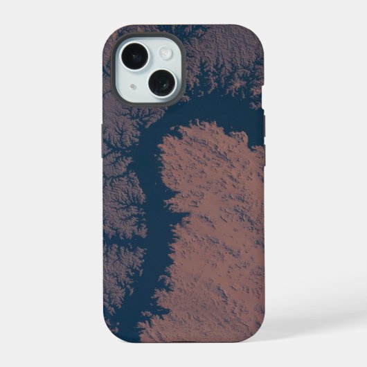 ナセル湖 iPhone 15ケース (裏面)