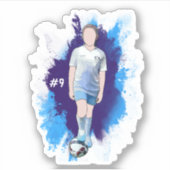 ナタカスタムシャのデザインシール シール (正面)