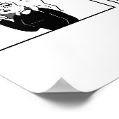 ナタシャライオンヌ喫煙 ポスター (角)