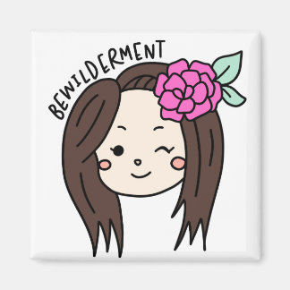 ナタスレミ「チビ（小さくかわいく書いた感じ）」磁石 マグネット