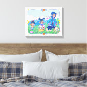 ナタリコロモト キャンバスプリント (インサイチュ (寝室))