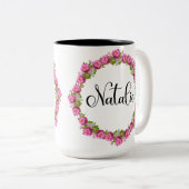 ナタリーのマグカップ15oz （詳細オプションを参照） ツートーンマグカップ (正面右)